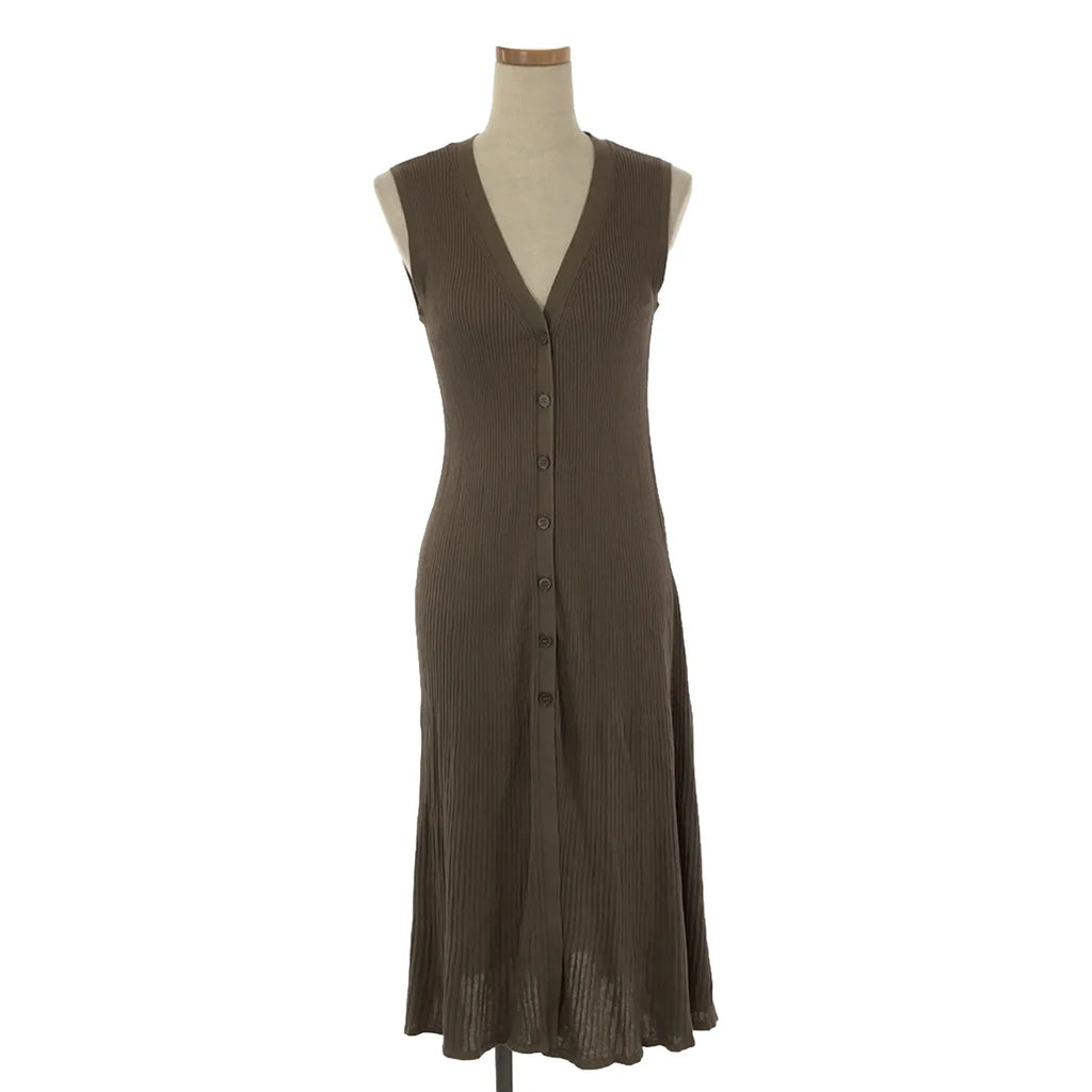 theory luxe / セオリーリュクス | OPUS ウォッシャブル ロングジレ | 38 | ベージュ | レディース