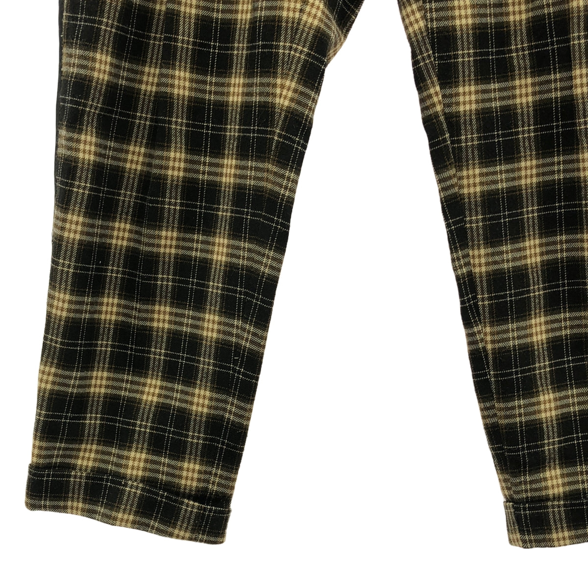 elephant TRIBAL fabrics / Elephant Tribal Fabrics | Check flannel easy pants | F | Men's
