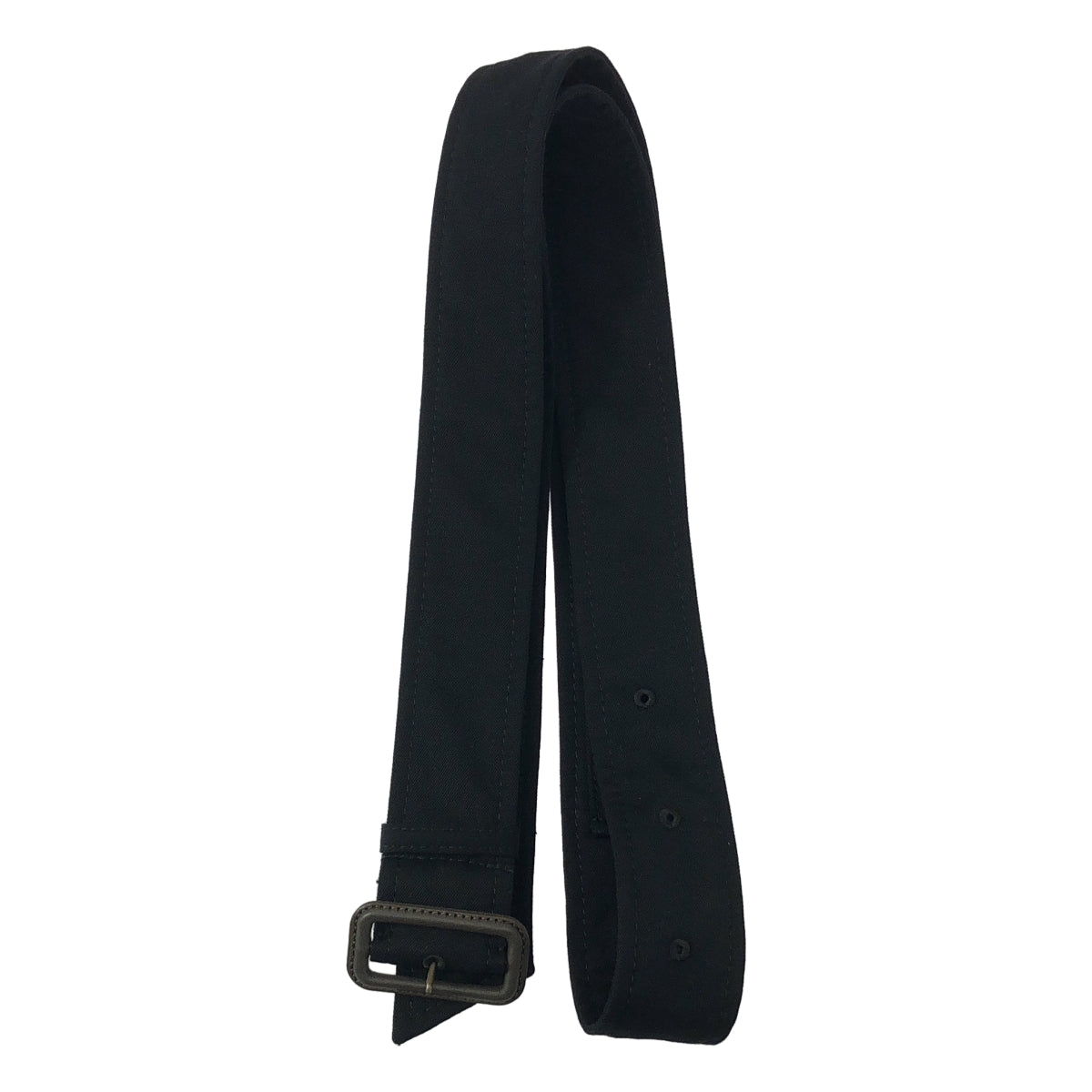 【美品】  MUSE de Deuxieme Classe / ミューズドゥーズィーエムクラス | 2025SS | GABARDINE TRENCH / ベルテッド トレンチ オーバー コート / 総裏地 | 36 | ブラック | レディース