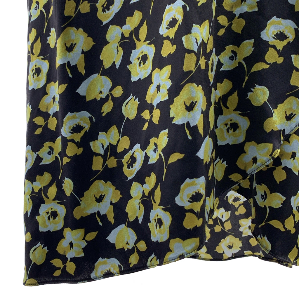 No.6 Store / ナンバーシックスストア | silk 100％ / シルク 総柄 ベルテッド ドレス ワンピース | 1 | マルチカラー | レディース