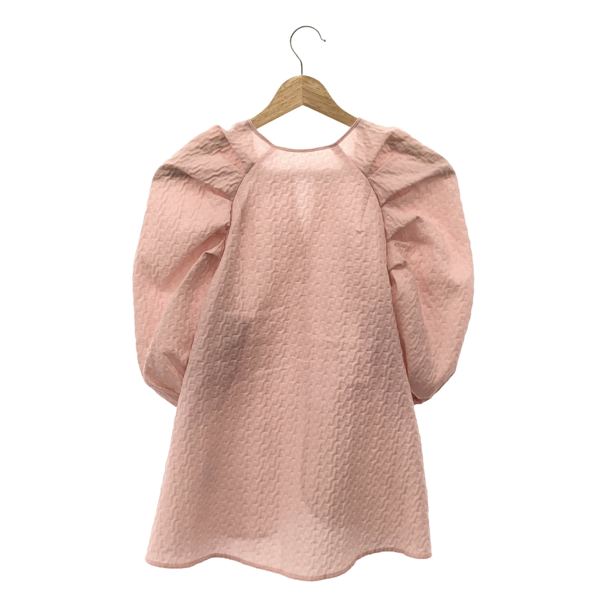 [Good Condition] ELLIE | Jacquard 2WAY Blouse | F | Pink | Women's