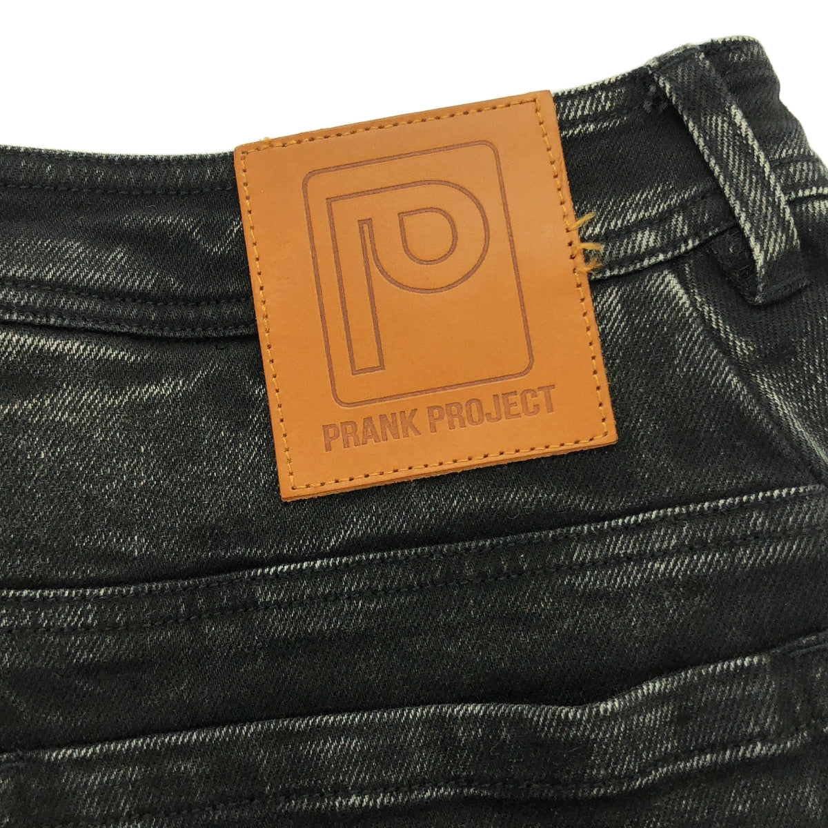 PRANK PROJECT / プランクプロジェクト | Twisted Layered Denim デニムスカート | 38 | ブラック | レディース