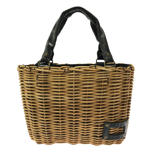 ebagos / Ebagos | Bridle leather basket bag |