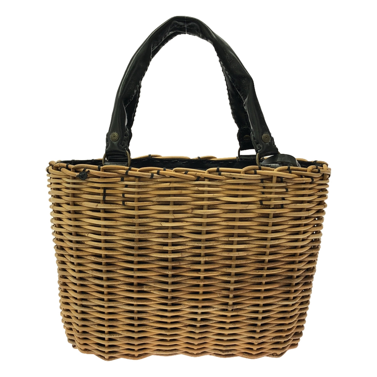 ebagos / Ebagos | Bridle leather basket bag |