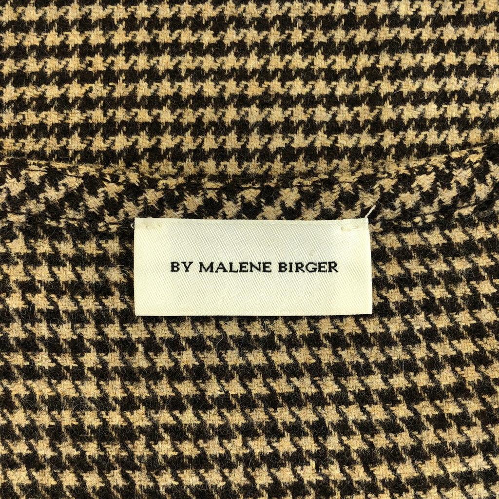 By Malene Birger / バイマレーネビルガー | 千鳥格子 ノースリーブ ベスト | 38 | ブラウン | レディース