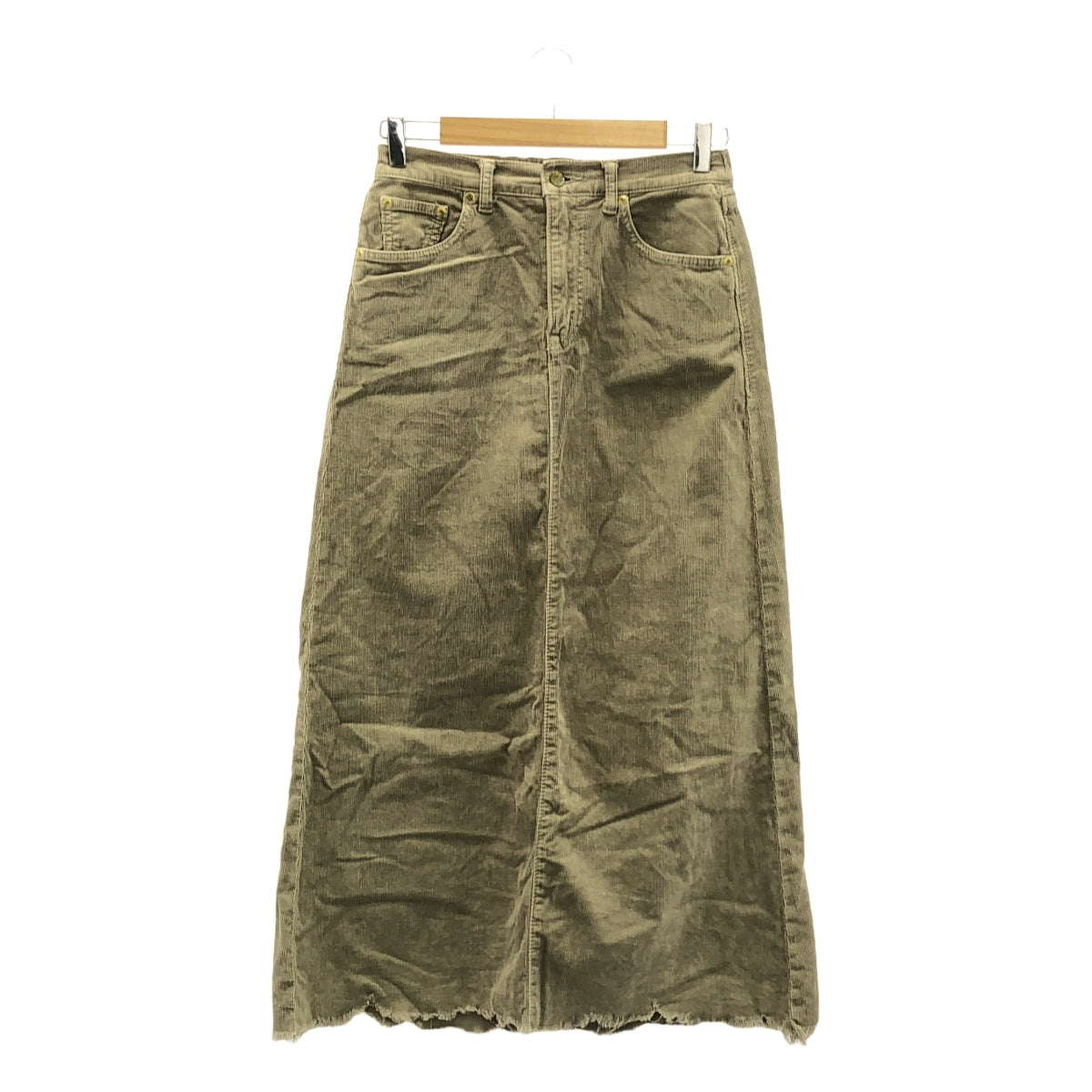 SURT / SURT | × BIG JOHN 燈芯絨半身裙 | S | 摩卡色 | 女款