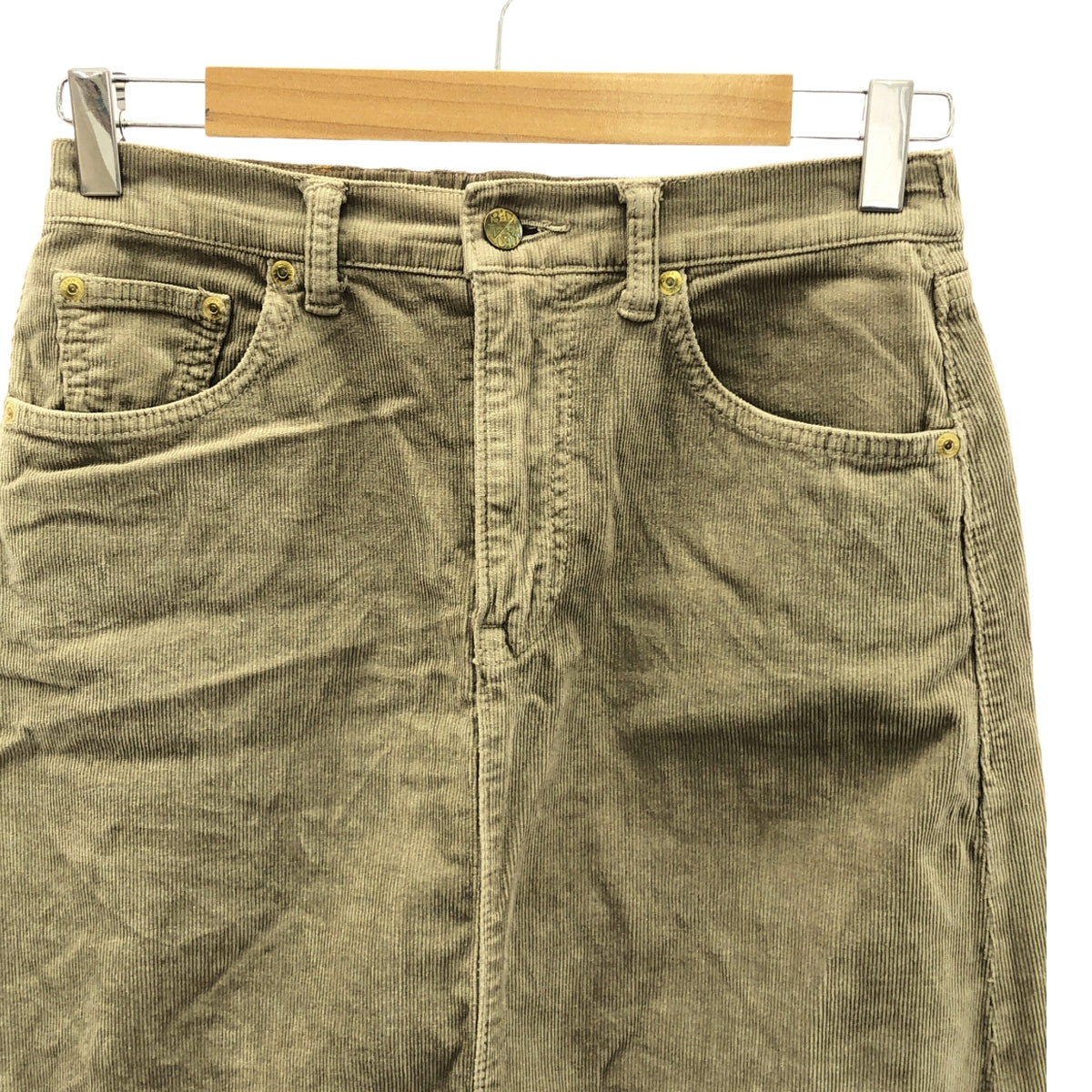 SURT / SURT | × BIG JOHN 燈芯絨半身裙 | S | 摩卡色 | 女款