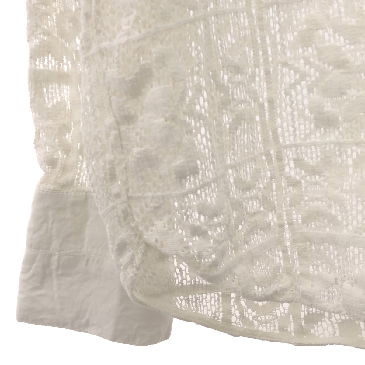 TODAYFUL / トゥデイフル | Block Lace Shirts ブロックレースシャツ 