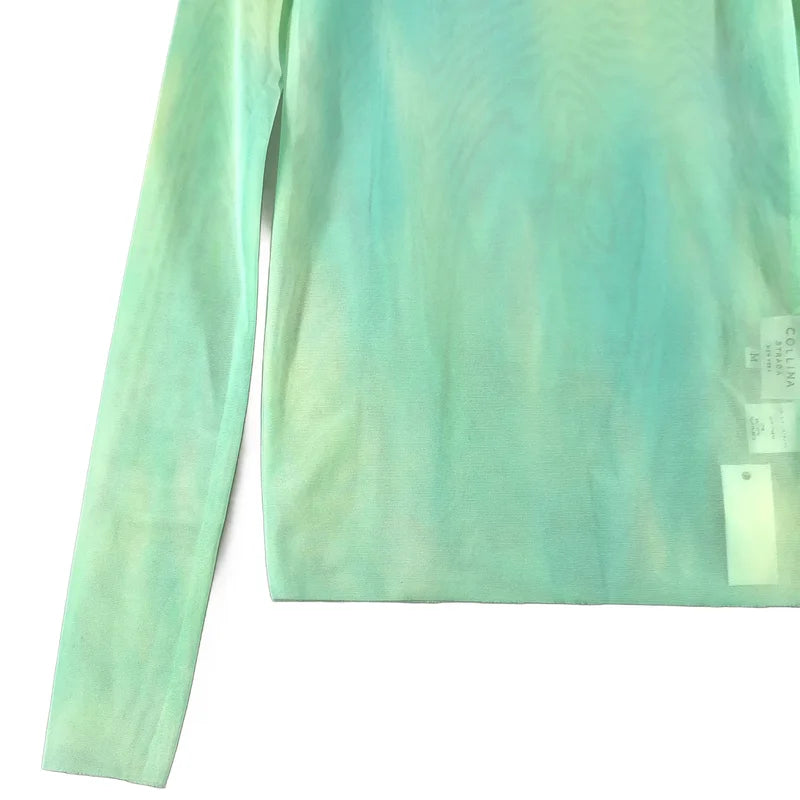 COLLINA STRADA / コリーナストラーダ | セカンドスキン グラデーション ハイネック カットソー | M | メンズ