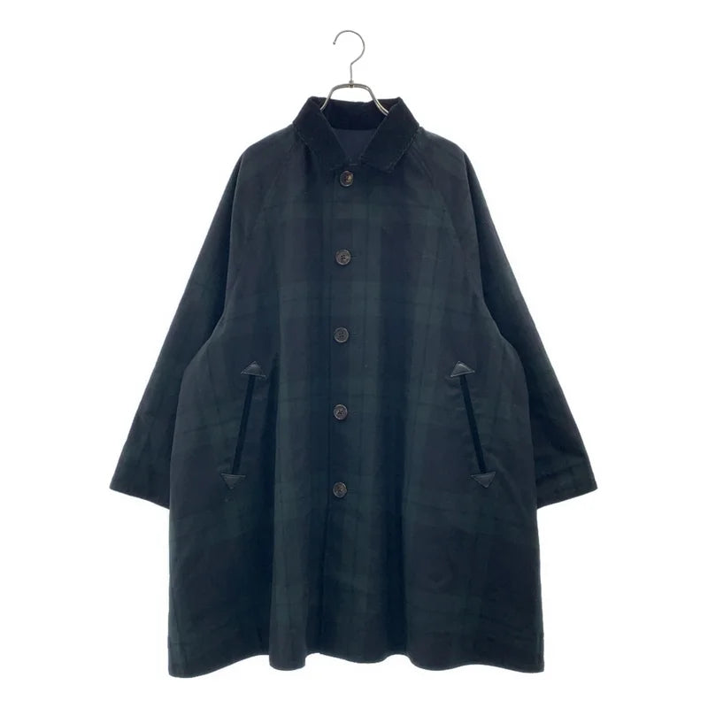 TICCA / ティッカ | Spick & Span 取扱 リバーシブル ステンカラーコート | F | ネイビー/ブラック/グリーン | レディース