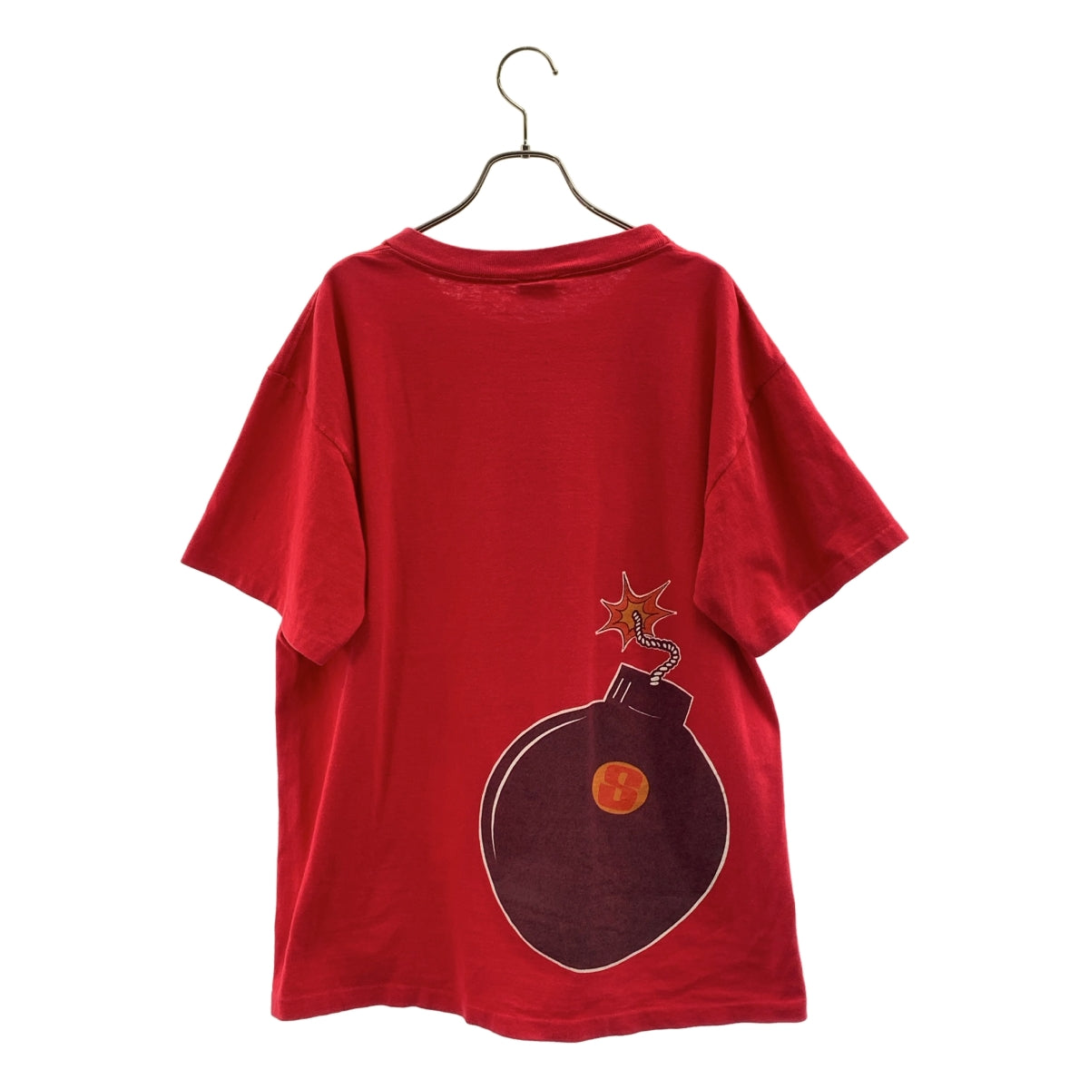 STUSSY | 1980年代 | 炸彈印花後背圓領T卹 | L碼 |