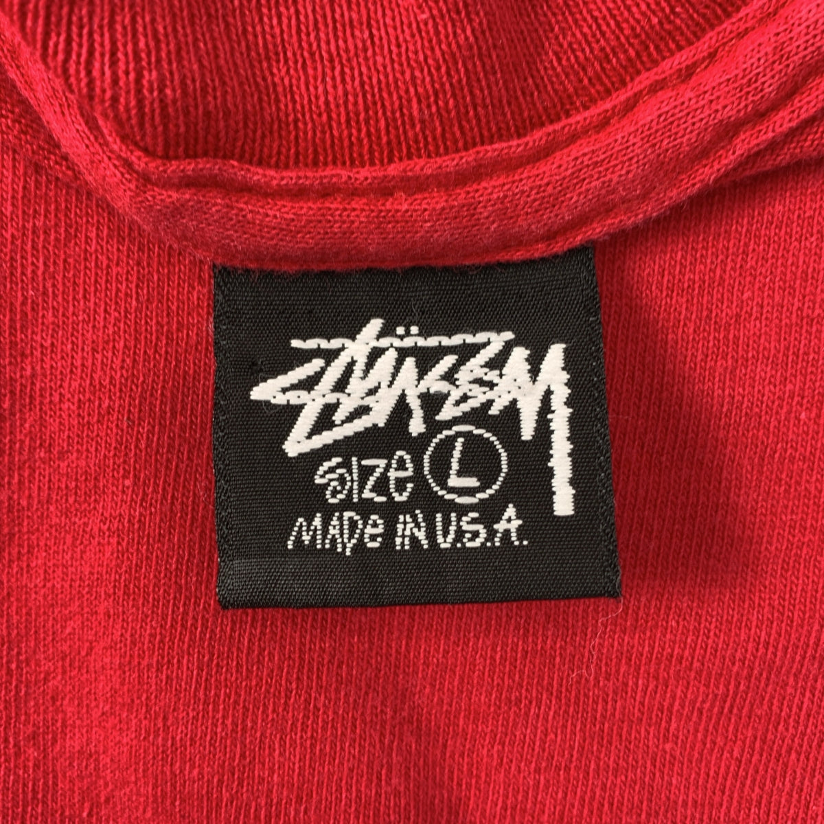 STUSSY | 1980年代 | 炸彈印花後背圓領T卹 | L碼 |