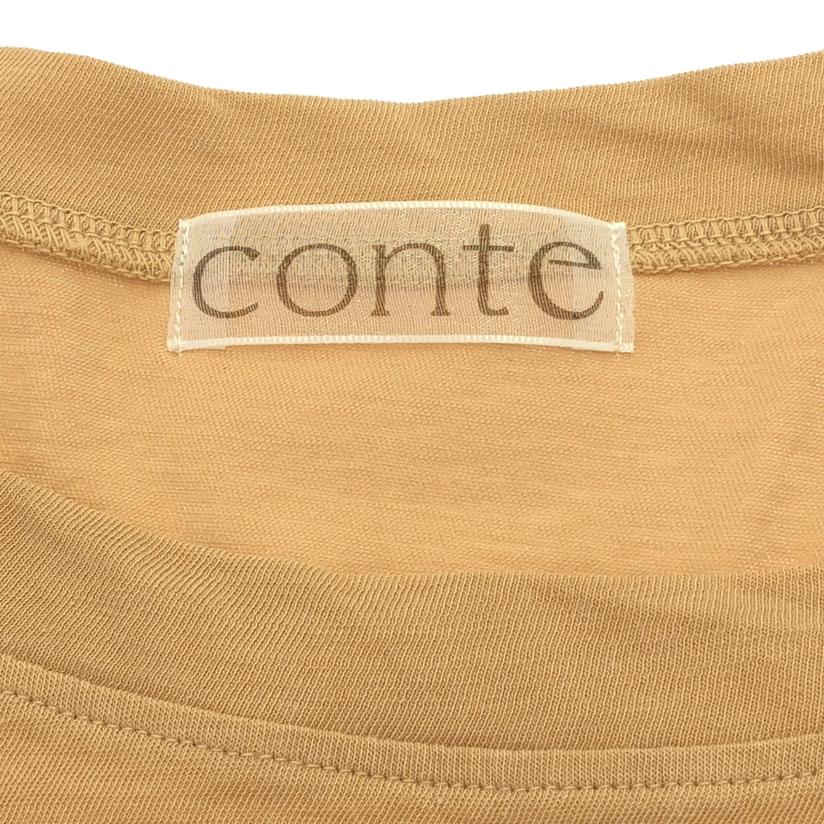 conte | 圓領無袖T卹 | F |