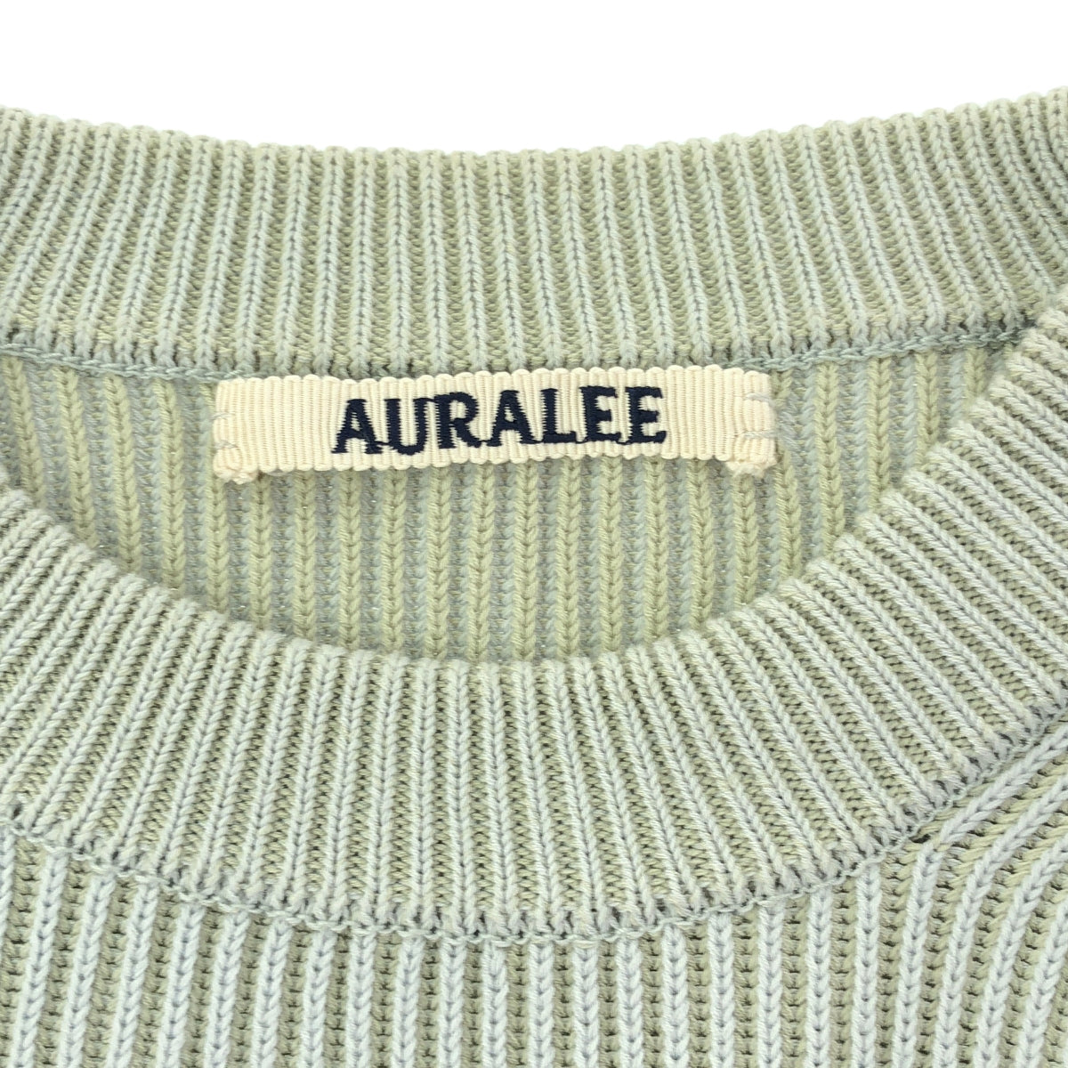 AURALEE / オーラリー | 2020SS | SUPER HARD TWIST RIB KNIT P/O スーパーハードツイスト リブ ニット プルオーバー | 0 | MIX LIGHT BEIGE / ミックスライトベージュ | レディース