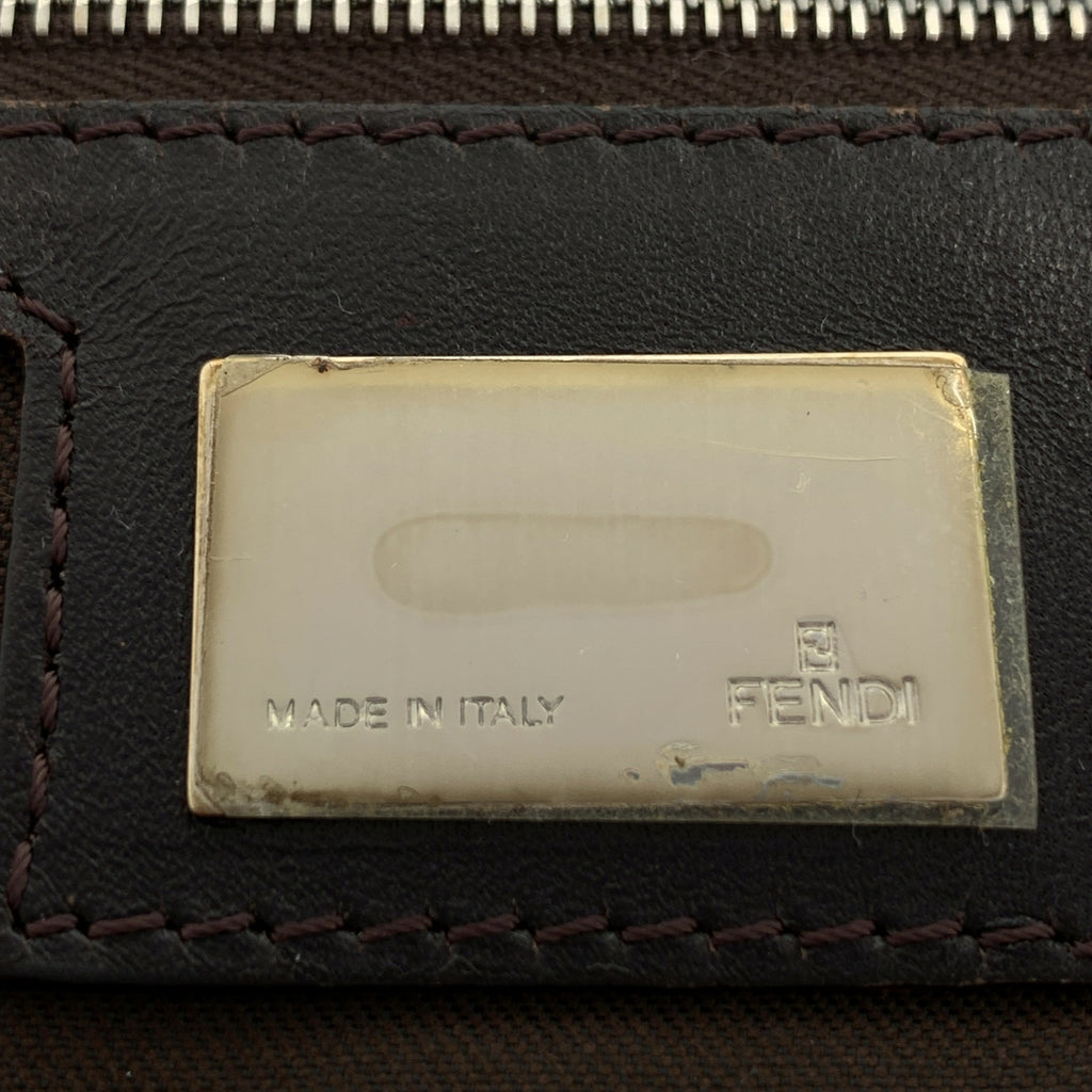 FENDI / フェンディ | ズッカ 総柄 マンマ バケット ショルダーバッグ |