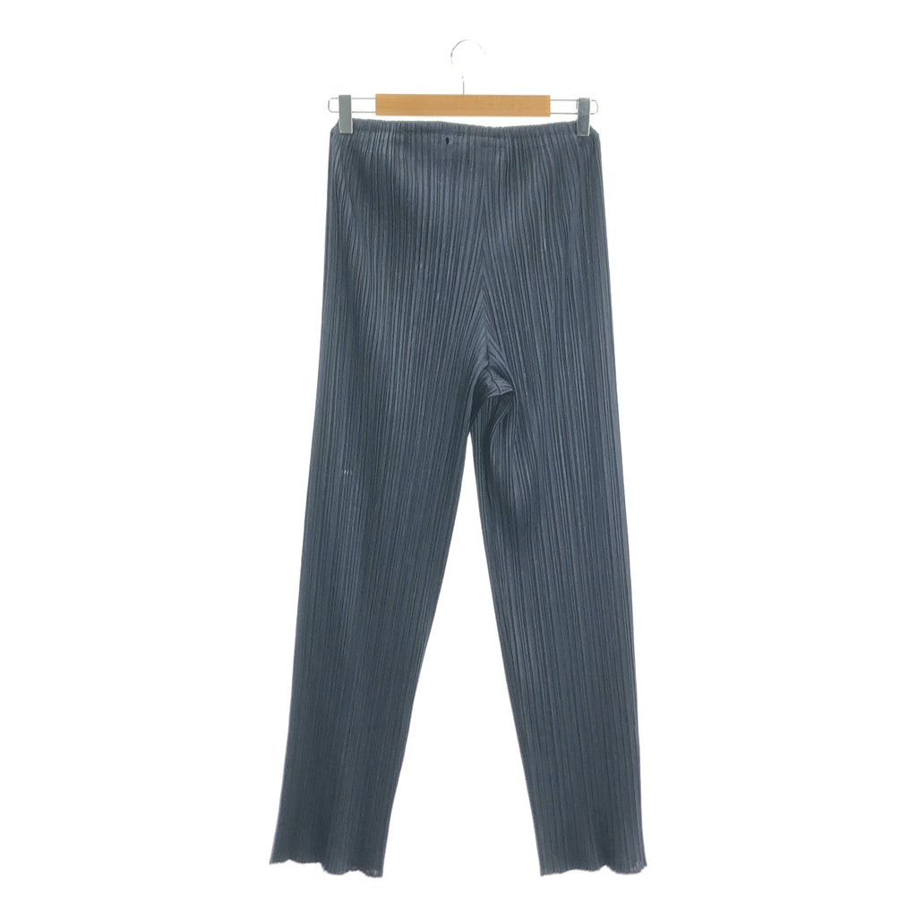 PLEATS PLEASE ISSEY MIYAKE / プリーツプリーズイッセイミヤケ | イージー パンツ | 3 | ネイビー | レディース