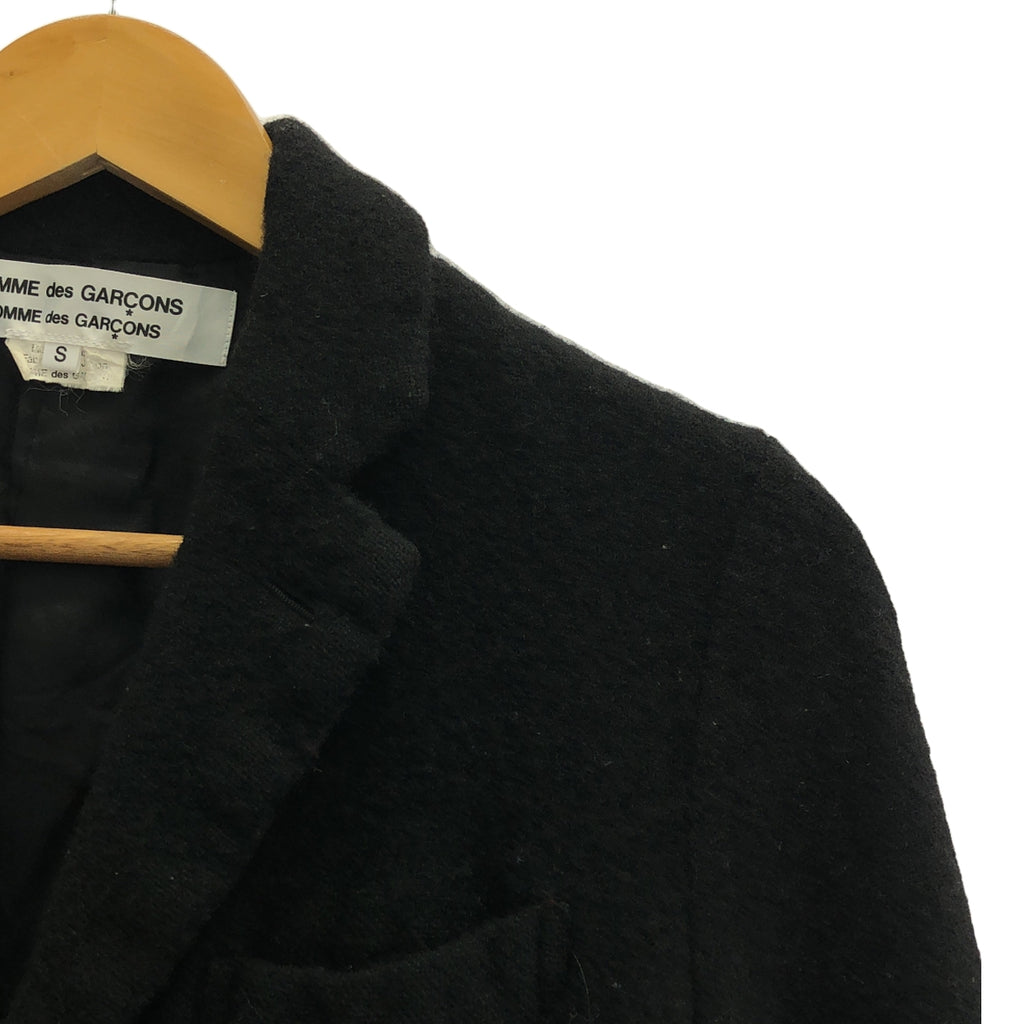 COMME des GARCONS COMME des GARCONS / Comme des | 2017秋冬 |羊毛縮水訂製外套 | S |黑色|女性的