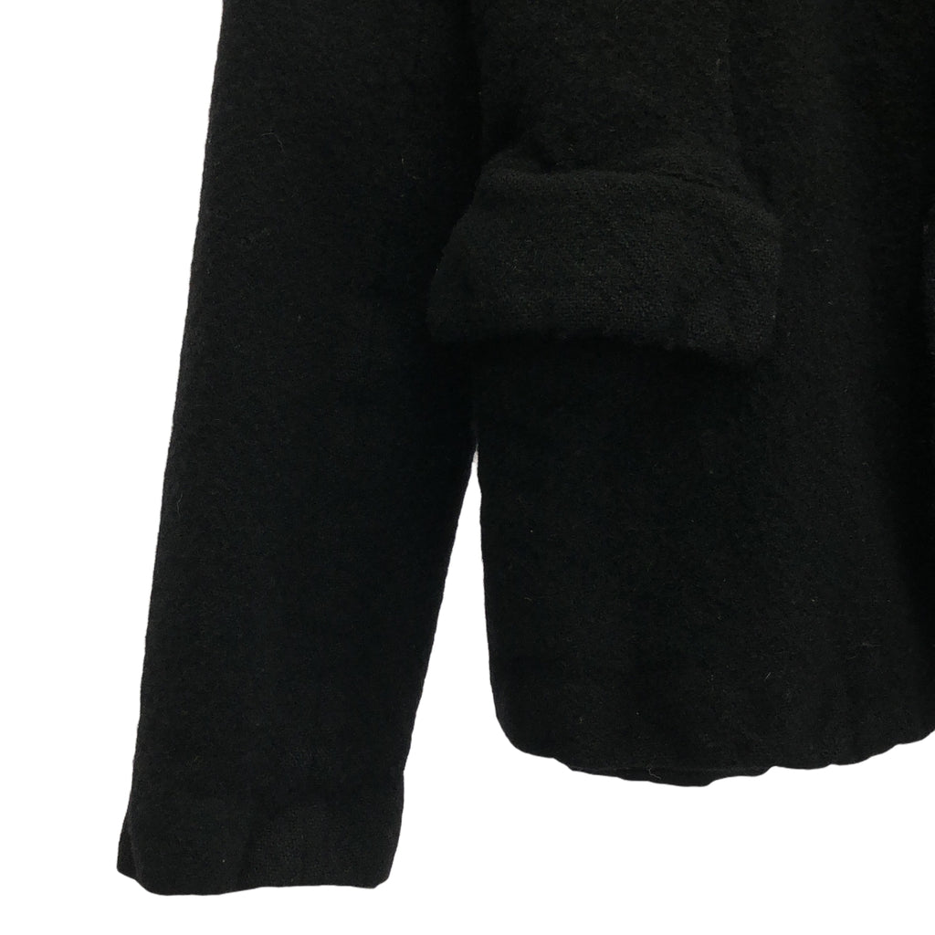 COMME des GARCONS COMME des GARCONS / Comme des | 2017秋冬 |羊毛縮水訂製外套 | S |黑色|女性的