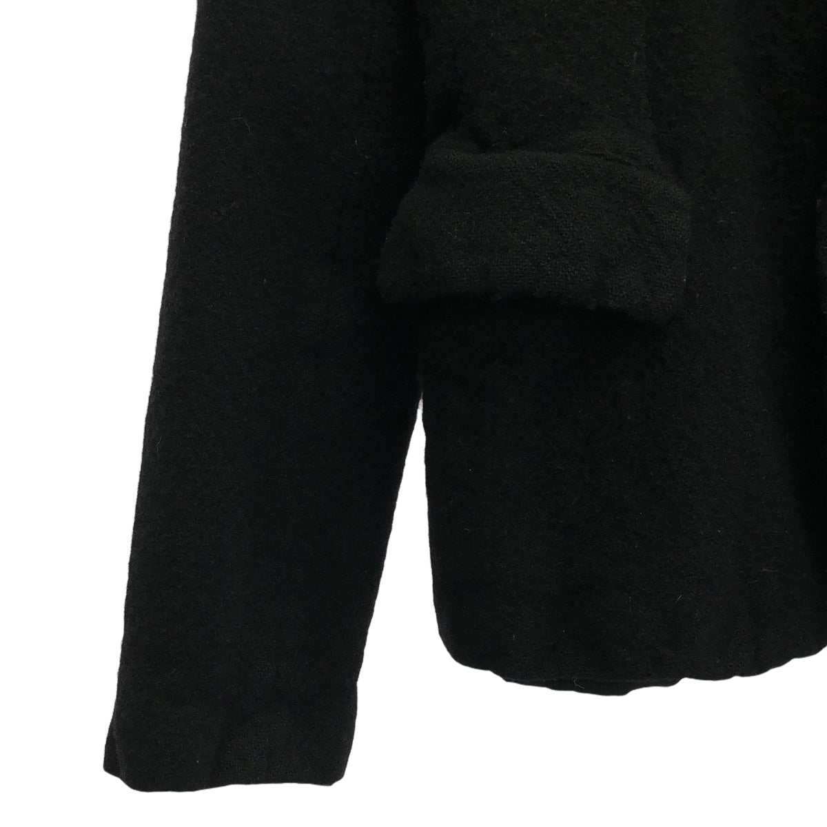 COMME des GARCONS COMME des GARCONS / Comme des | 2017秋冬 |羊毛縮水訂製外套 | S |黑色|女性的