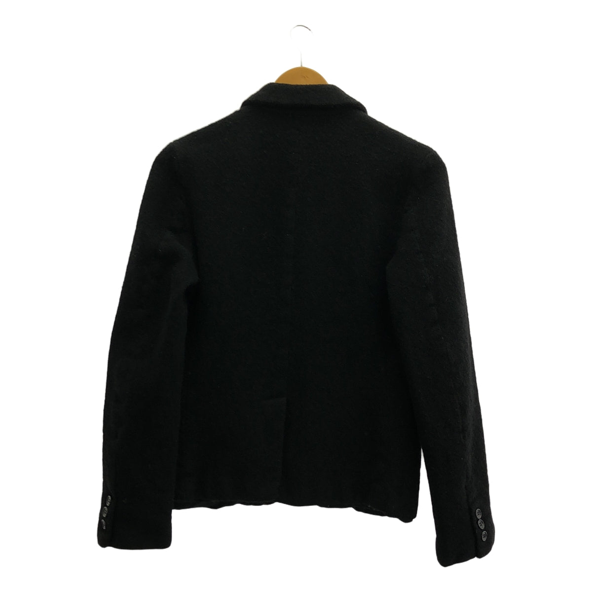 COMME des GARCONS COMME des GARCONS / Comme des | 2017秋冬 |羊毛縮水訂製外套 | S |黑色|女性的