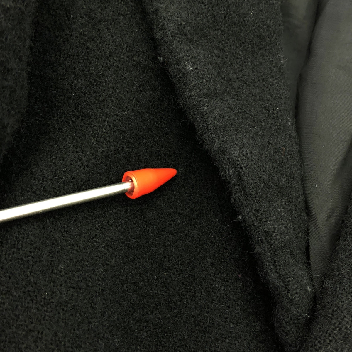 COMME des GARCONS COMME des GARCONS / コムコム | 2017AW | ウール 縮絨加工 テーラードジャケット | S | ブラック | レディース