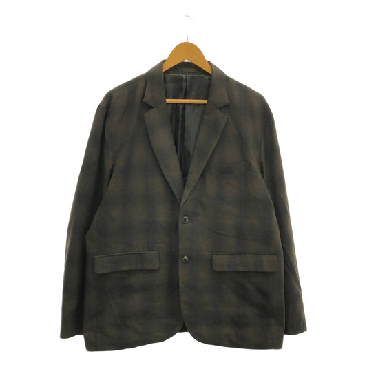 STUSSY / 스테이시 | 2020AW | SHADOW PLAID SPORT COAT 옴브레 체크 2B 테일러드 재킷 | L | 남성