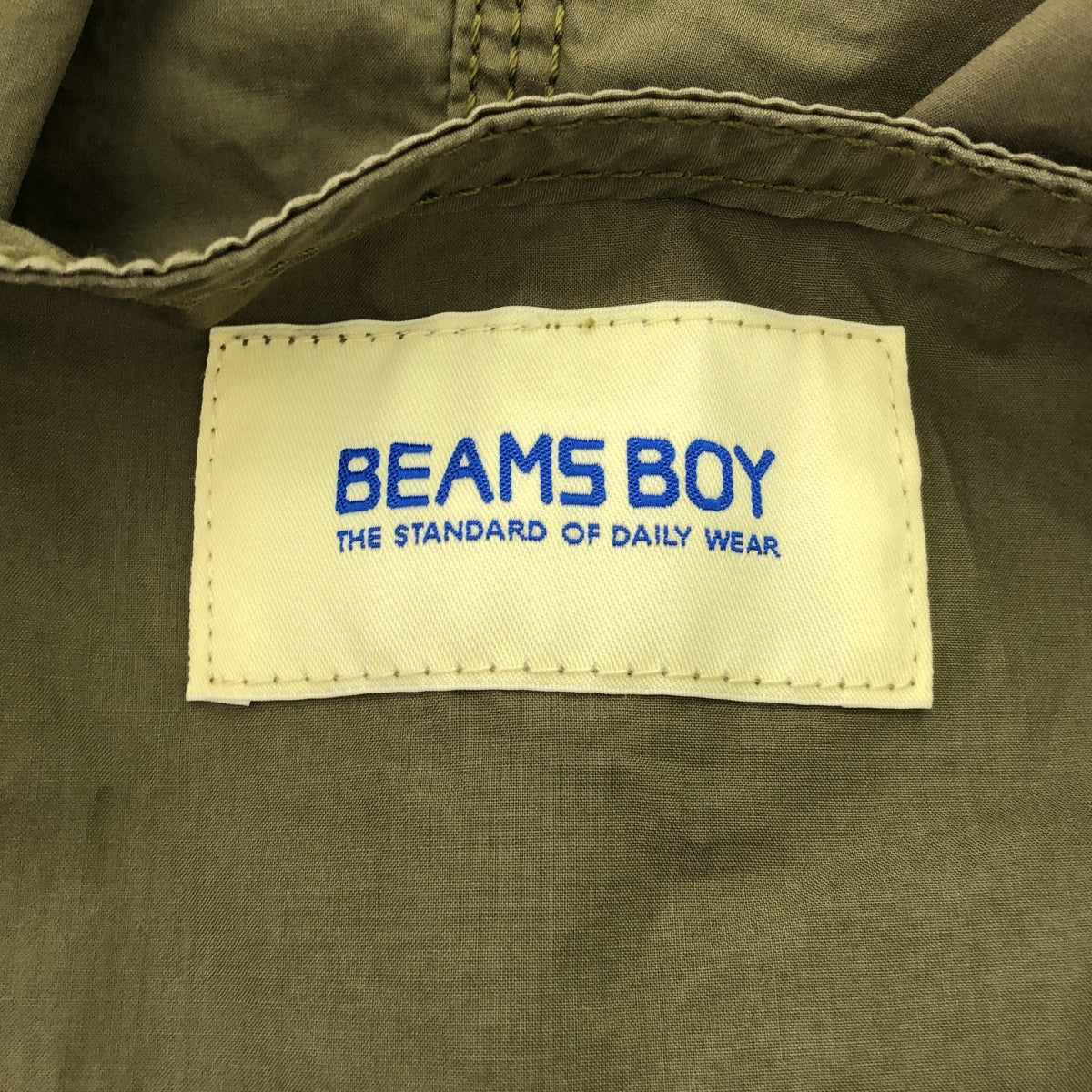 BEAMS BOY / ビームス ボーイ | 2021AW | タイプライター ミリタリー オールインワン | F | オリーブ | レディース