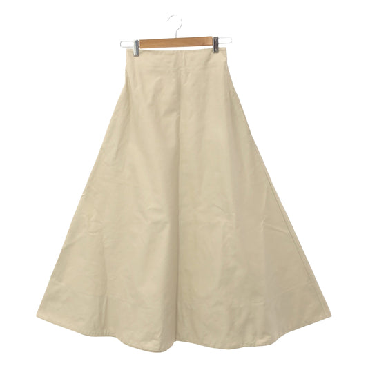 YLEVE | Cotton Flare Long Skirt | 0 | Women's