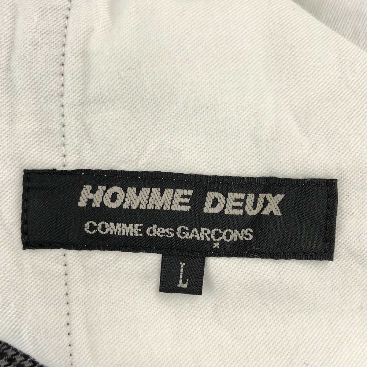 美品】 COMME des GARCONS HOMME DEUX / コムデギャルソンオムドゥ | 2021SS | ポリエステル 製品加 – KLD