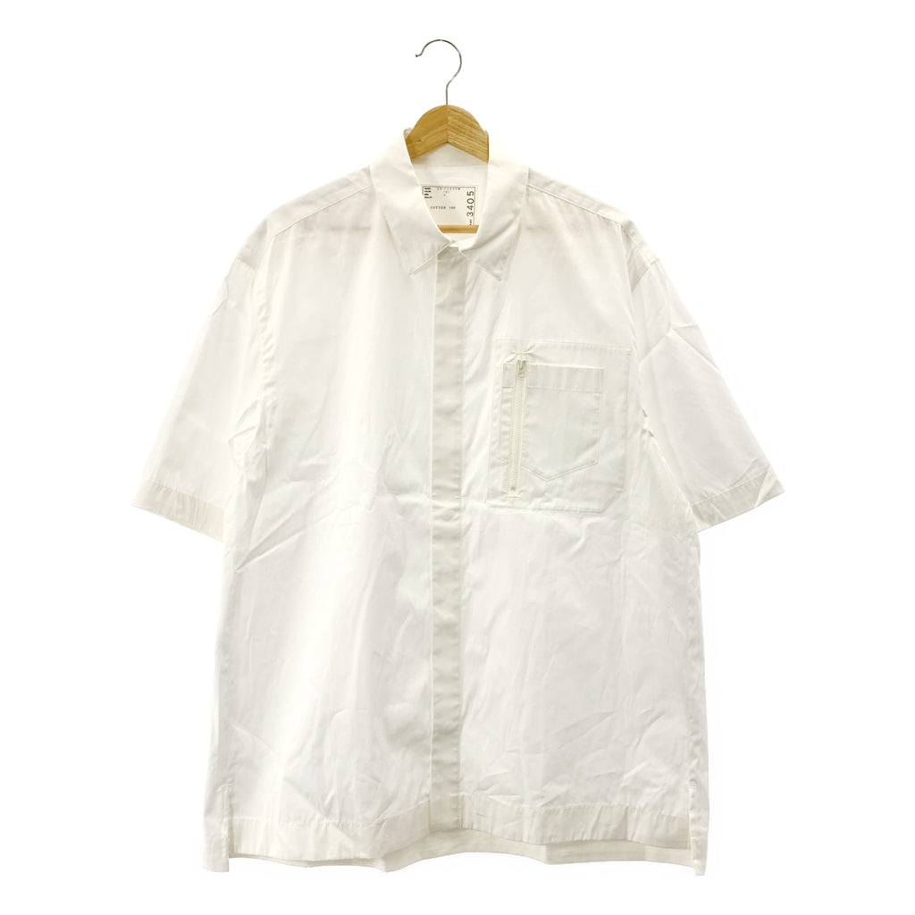 sacai / 사카이 | 2024SS | Cotton Poplin Shirt 코튼 포플린 셔츠 | 3 | 남성