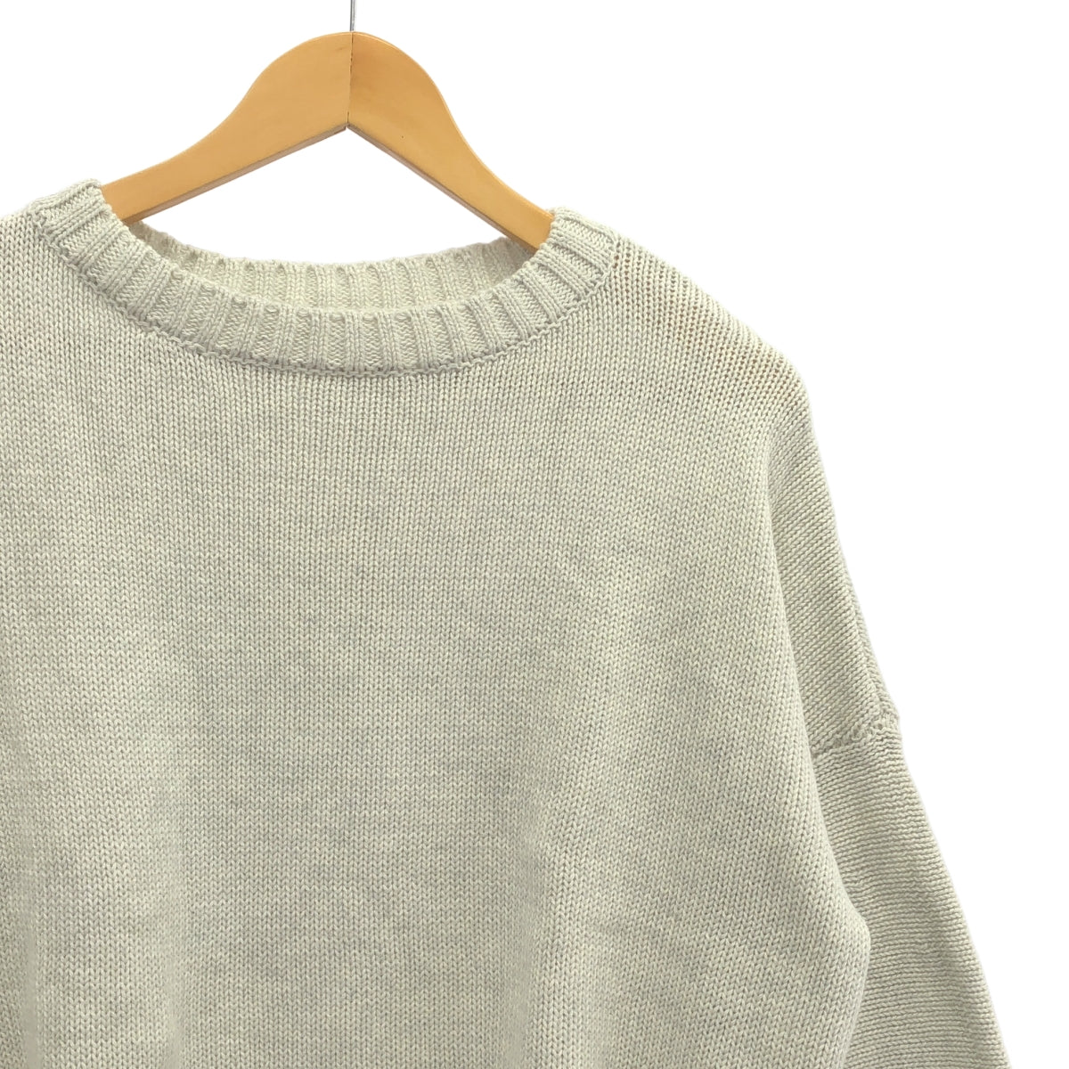 紗布# / 紗布 | 棉質寬袖針織 | F |