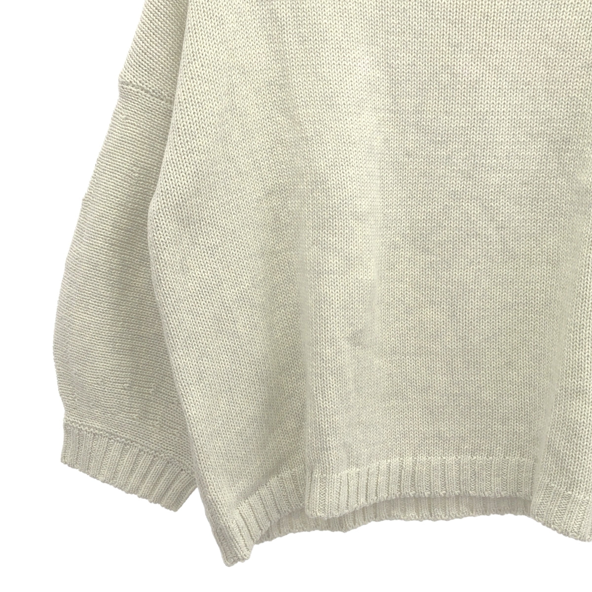 紗布# / 紗布 | 棉質寬袖針織 | F |