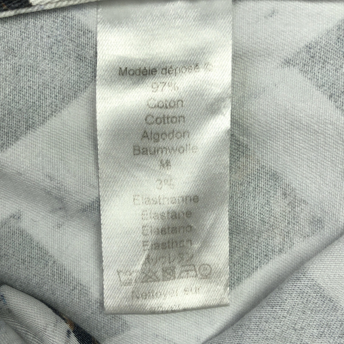 KENZO / ケンゾー | コットン プリント テーパードパンツ | 38 | マルチカラー | レディース