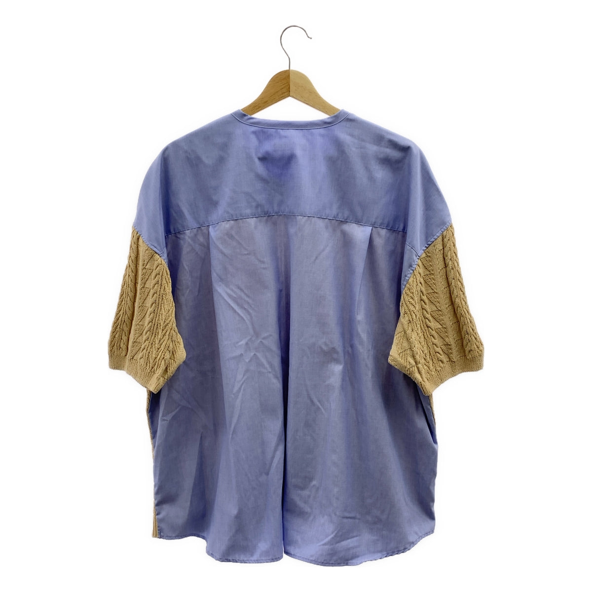 SOFTHYPHEN | 針織對接套頭短袖襯衫 | 尺寸 03 | 男款