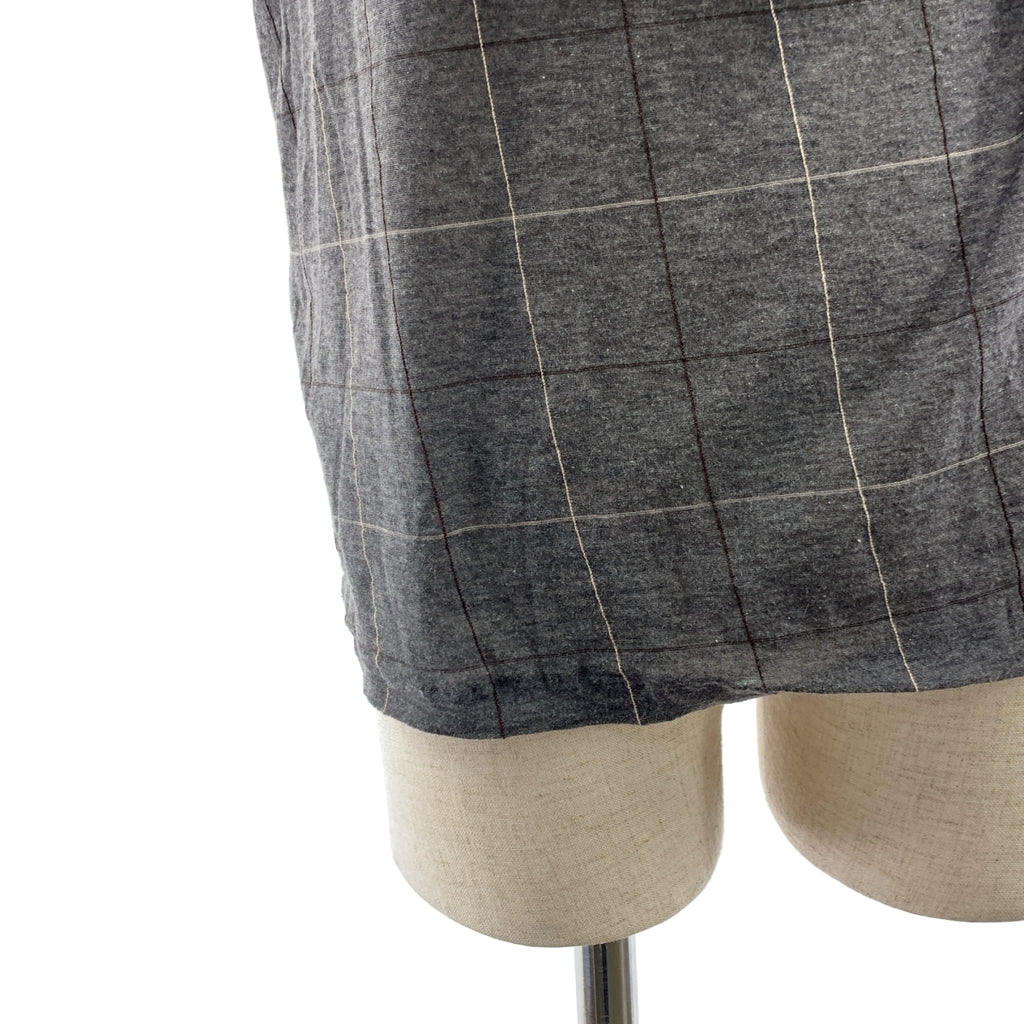 Y's / Y's Yohji Yamamoto | 2017 春夏 | 棉質格紋多層上衣 | 尺寸 3 | 女款