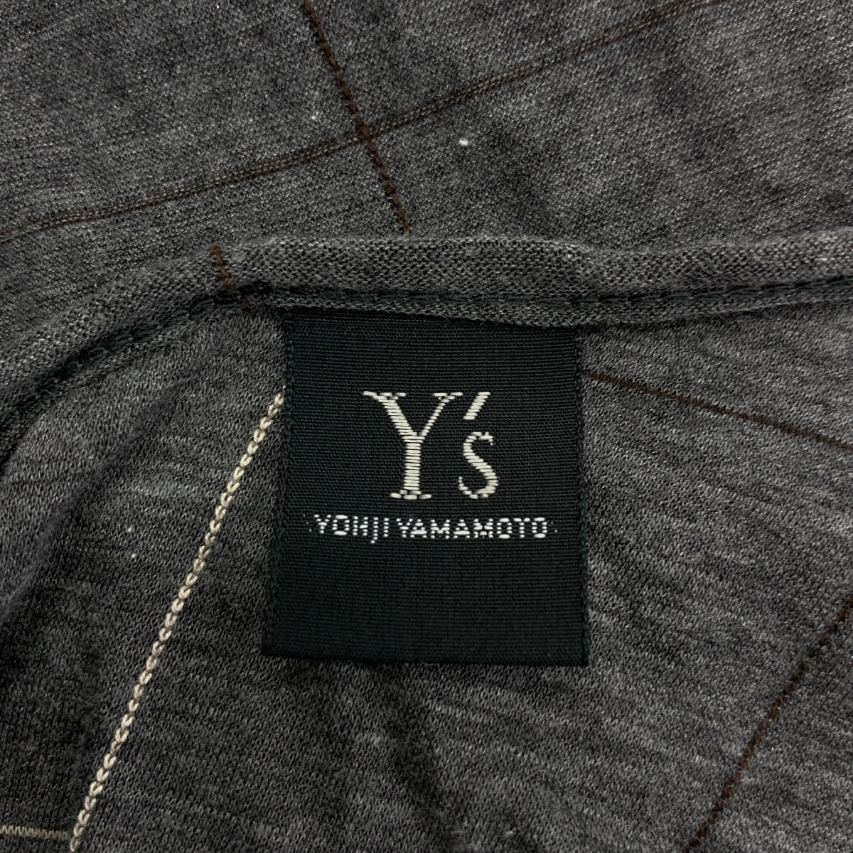 Y's / Y's Yohji Yamamoto | 2017 春夏 | 棉質格紋多層上衣 | 尺寸 3 | 女款