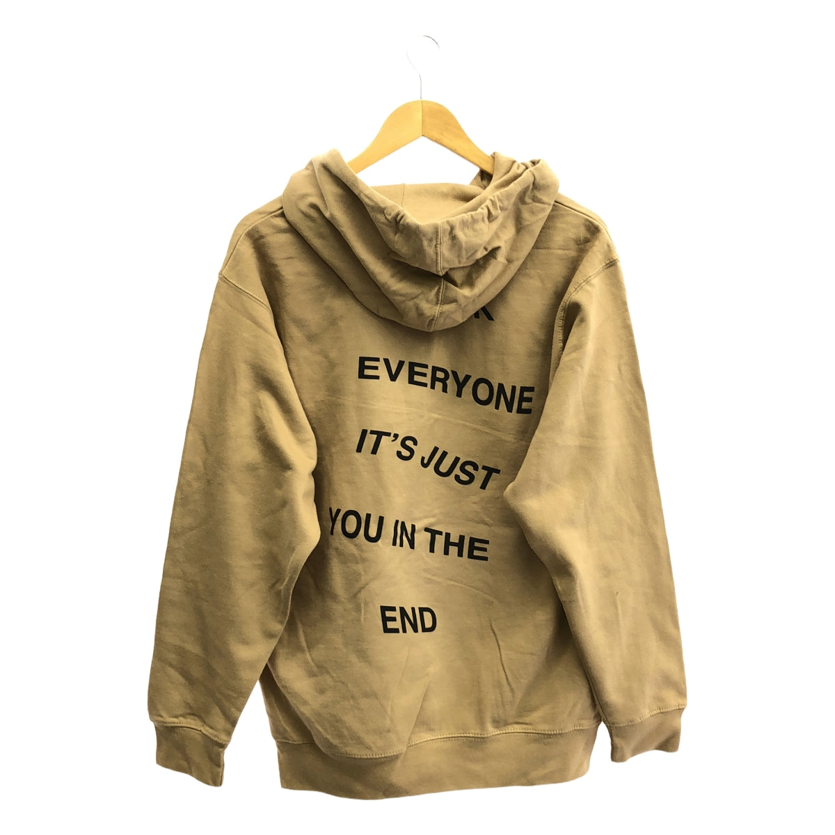 ANTI SOCIAL SOCIAL CLUB / アンチソーシャルソーシャルクラブ | FUCK EVERYONE HOODIE スウェットパーカー | M | ベージュ | メンズ