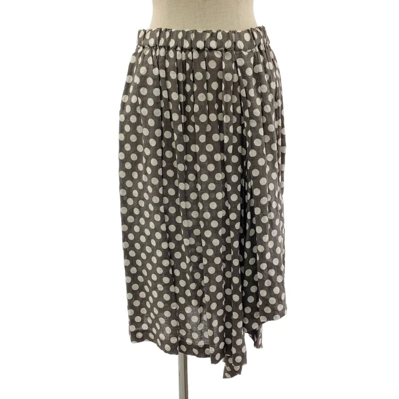 COMME des GARCONS COMME des GARCONS / コムコム | 2010SS | ドット ドローストリング ギャザー ボリューム スカート | S | レディース