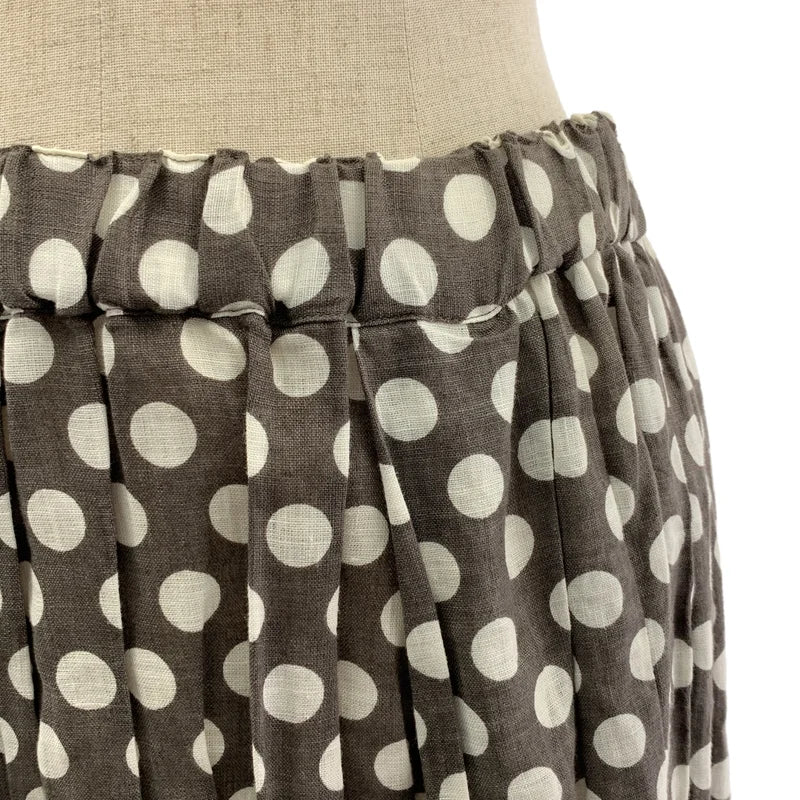 COMME des GARCONS COMME des GARCONS / コムコム | 2010SS | ドット ドローストリング ギャザー ボリューム スカート | S | レディース