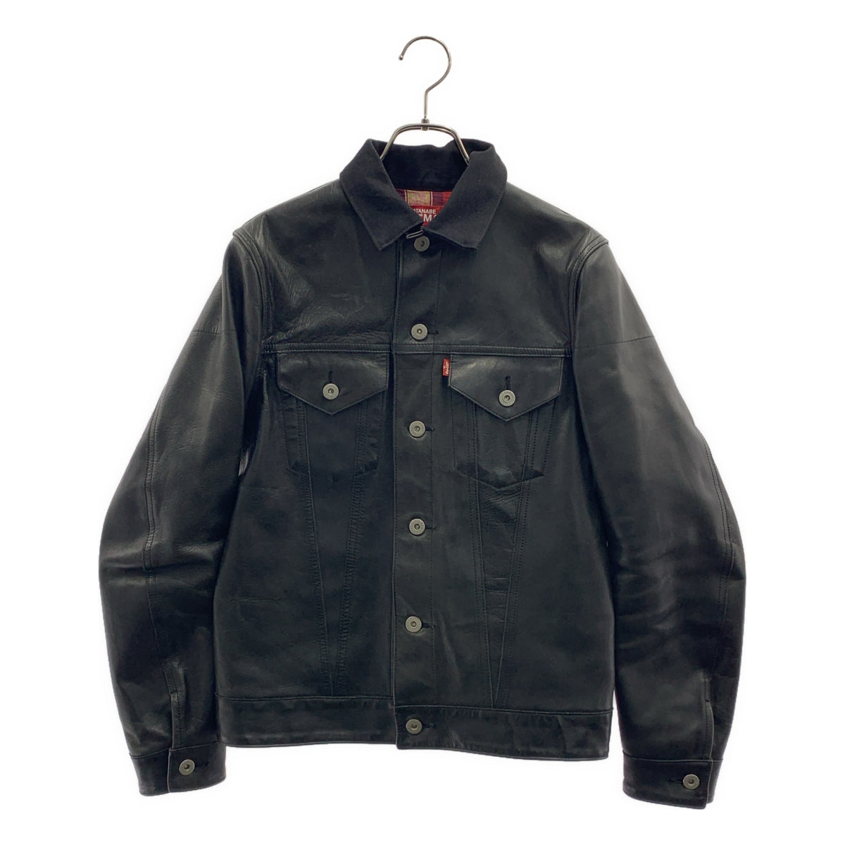 eye JUNYA WATANABE COMME des GARCONS MAN / アイジュンヤワタナベ マン | 2015SS | × Levi's レザー トラッカー ジャケット | XS | メンズ