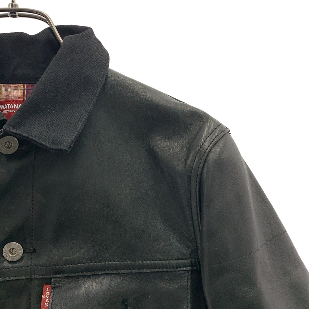 eye JUNYA WATANABE COMME des GARCONS MAN / アイジュンヤワタナベ マン | 2015SS | × Levi's レザー トラッカー ジャケット | XS | メンズ