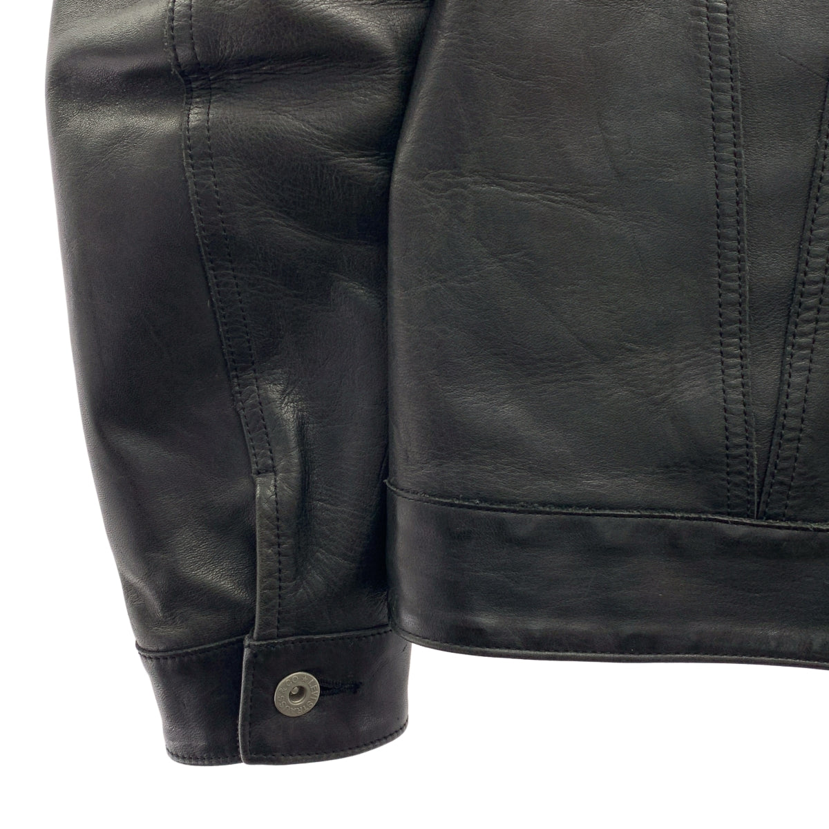 eye JUNYA WATANABE COMME des GARCONS MAN / アイジュンヤワタナベ マン | 2015SS | × Levi's レザー トラッカー ジャケット | XS | メンズ