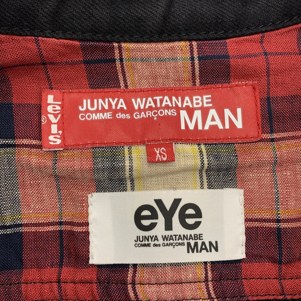 eye JUNYA WATANABE COMME des GARCONS MAN / アイジュンヤワタナベ マン | 2015SS | × Levi's レザー トラッカー ジャケット | XS | メンズ