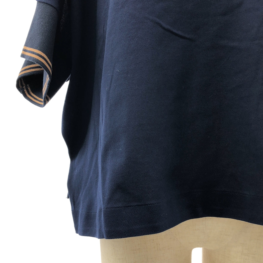 sacai | 2021 春夏系列 | 棉質平紋針織套頭衫 / 超大透視羅紋開衩襯衫 | 尺寸 2 | 女款