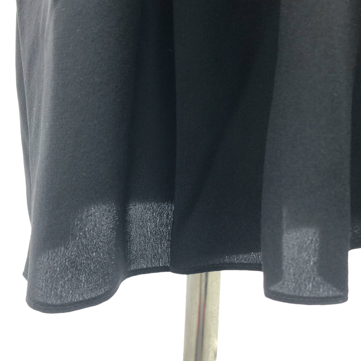 【미품】 FENDI / 펜디 | 벨트가있는 카슈 쿨 원피스 | 38 | 블랙 | 여성