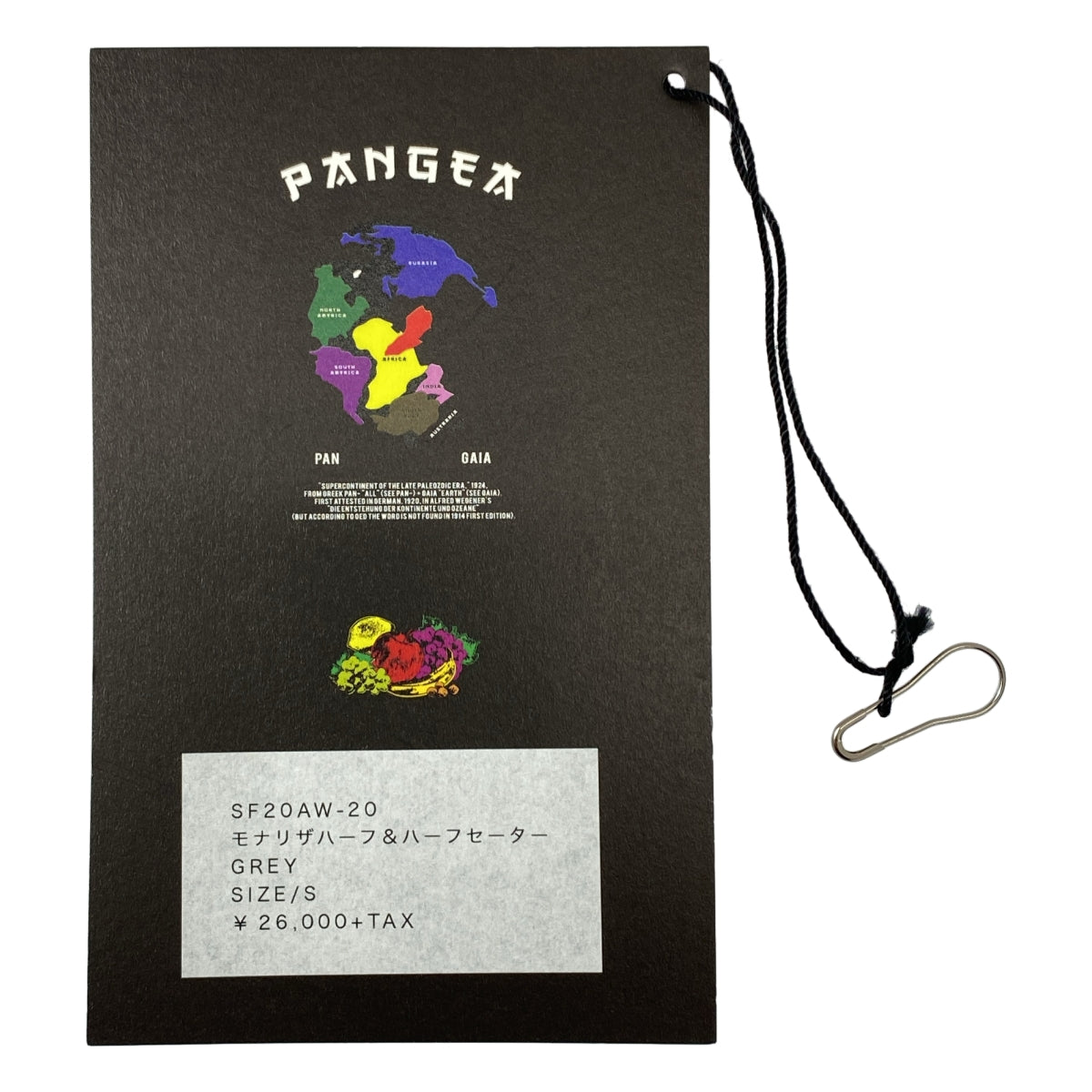 STOF / ストフ | モナリザ ニット ドッキング スウェット | S | グレー | レディース