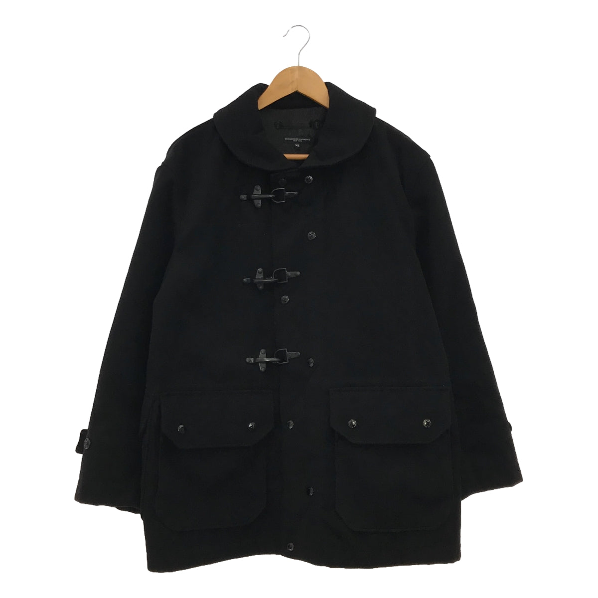 【美品】  Engineered Garments / エンジニアドガーメンツ | Short Duffle Jacket / ショート ダッフル ジャケット | XS | ブラック | メンズ