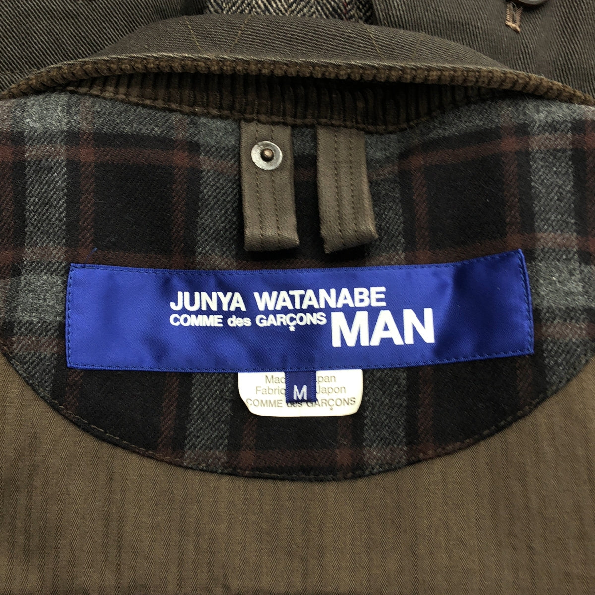 JUNYA WATANABE COMME des GARÇONS MAN | 2014 秋冬系列 | 羊毛人字紋獵裝外套 | M碼 | 灰色 | 男士