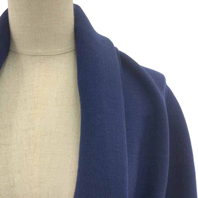 LANVIN / ランバン | セットアップ ウール ボタンレス ベルテッド ジャケット / バックジップ スリット スカート | T.34 | レディース