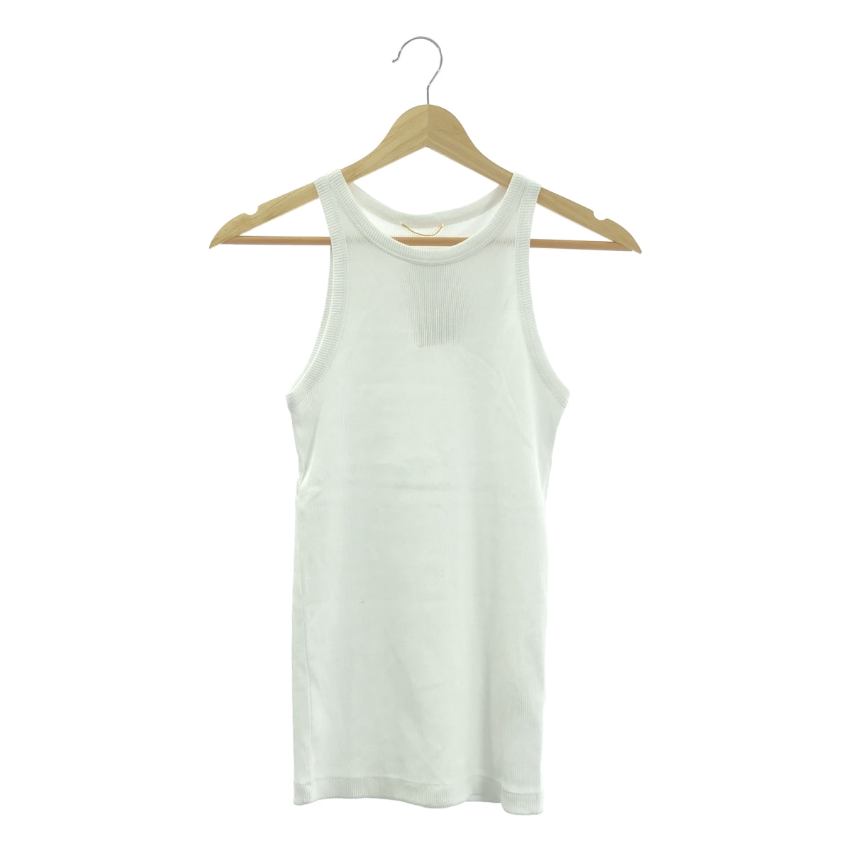 【新品】  Deuxieme Classe / ドゥーズィエムクラス | 2024SS | rib new タンクトップ | F | ホワイト | レディース